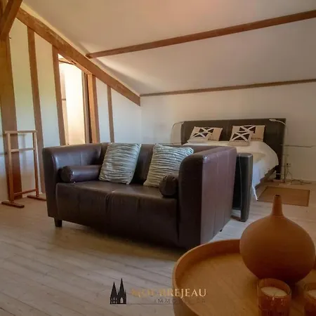 Inoubliables Avec Panorama Exceptionnel Semesterbostad Saint-Justin (Midi-Pyrenees)